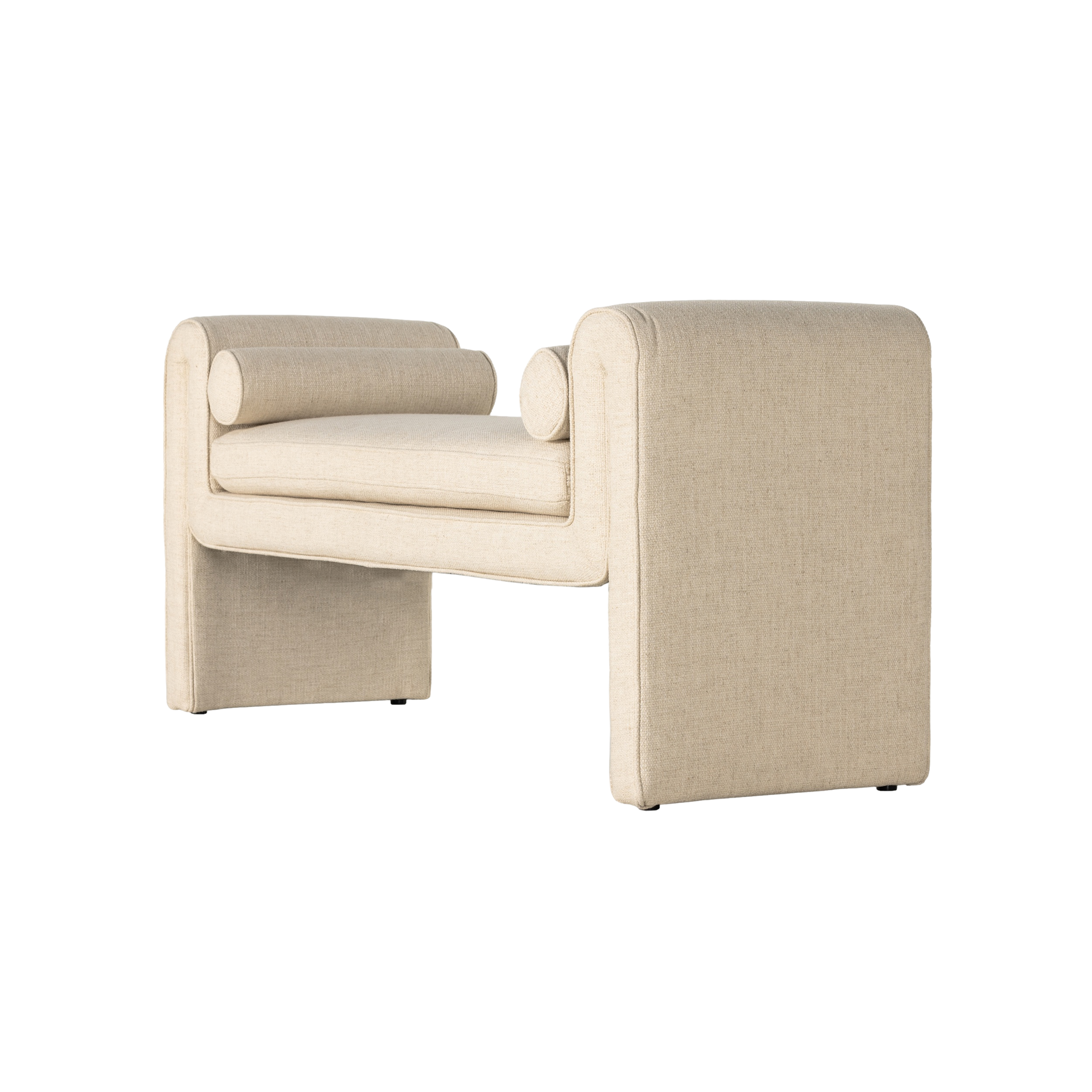 Mitchell Accent Bench in Cream