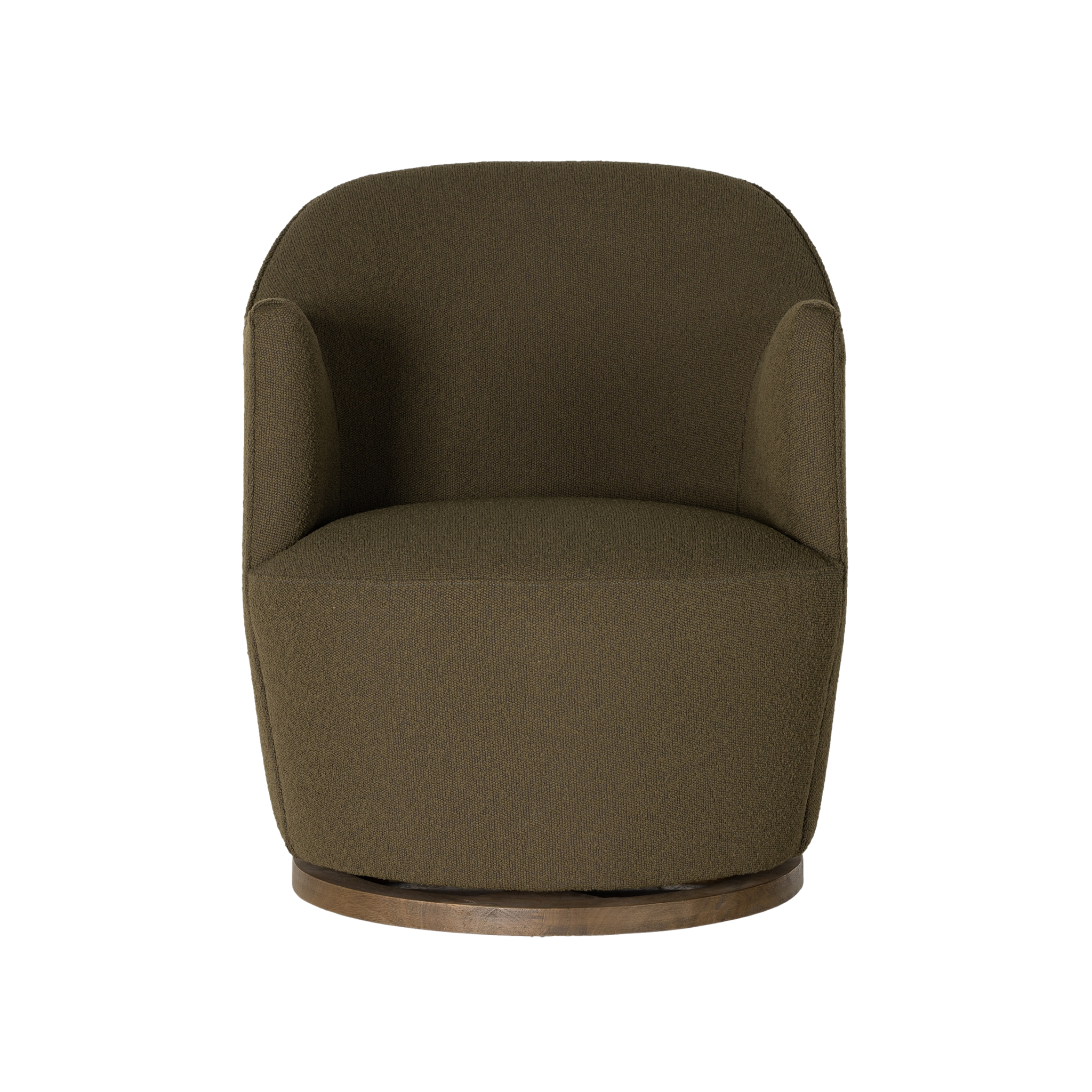 Aurora Swivel Chair in Olive