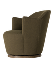 Aurora Swivel Chair in Olive