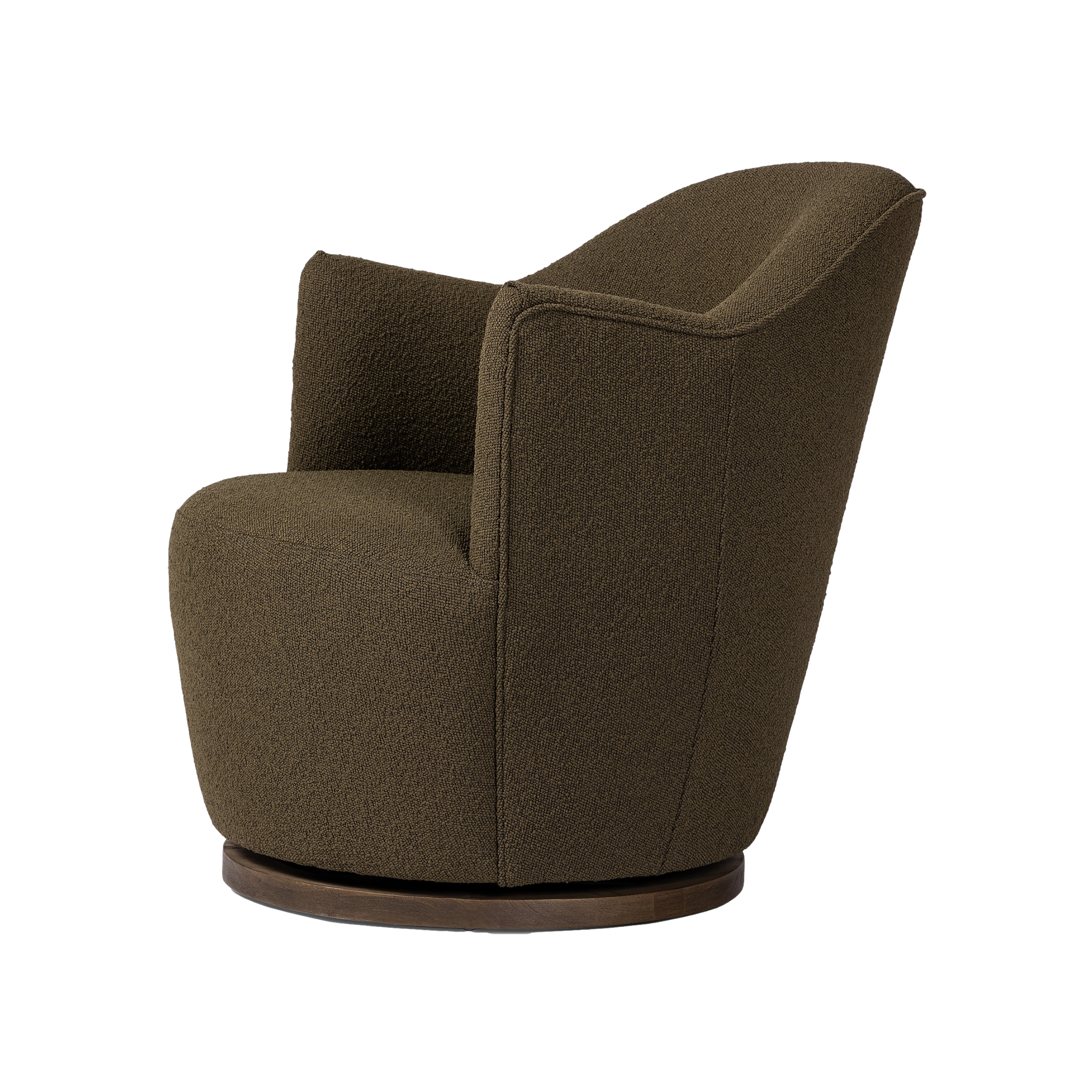 Aurora Swivel Chair in Olive