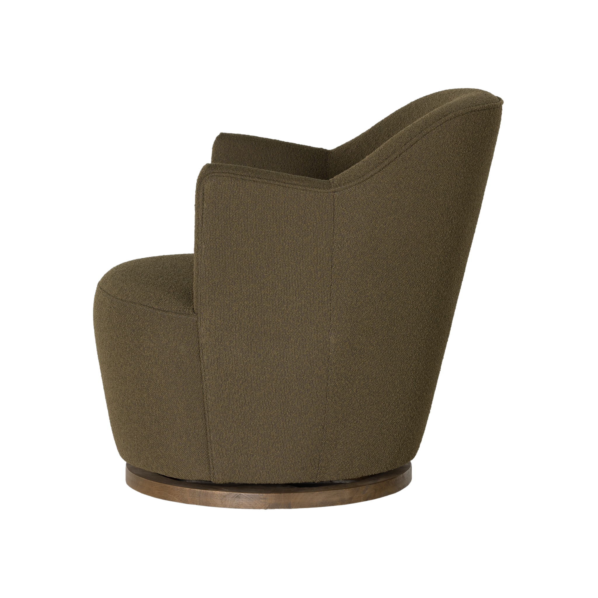 Aurora Swivel Chair in Olive