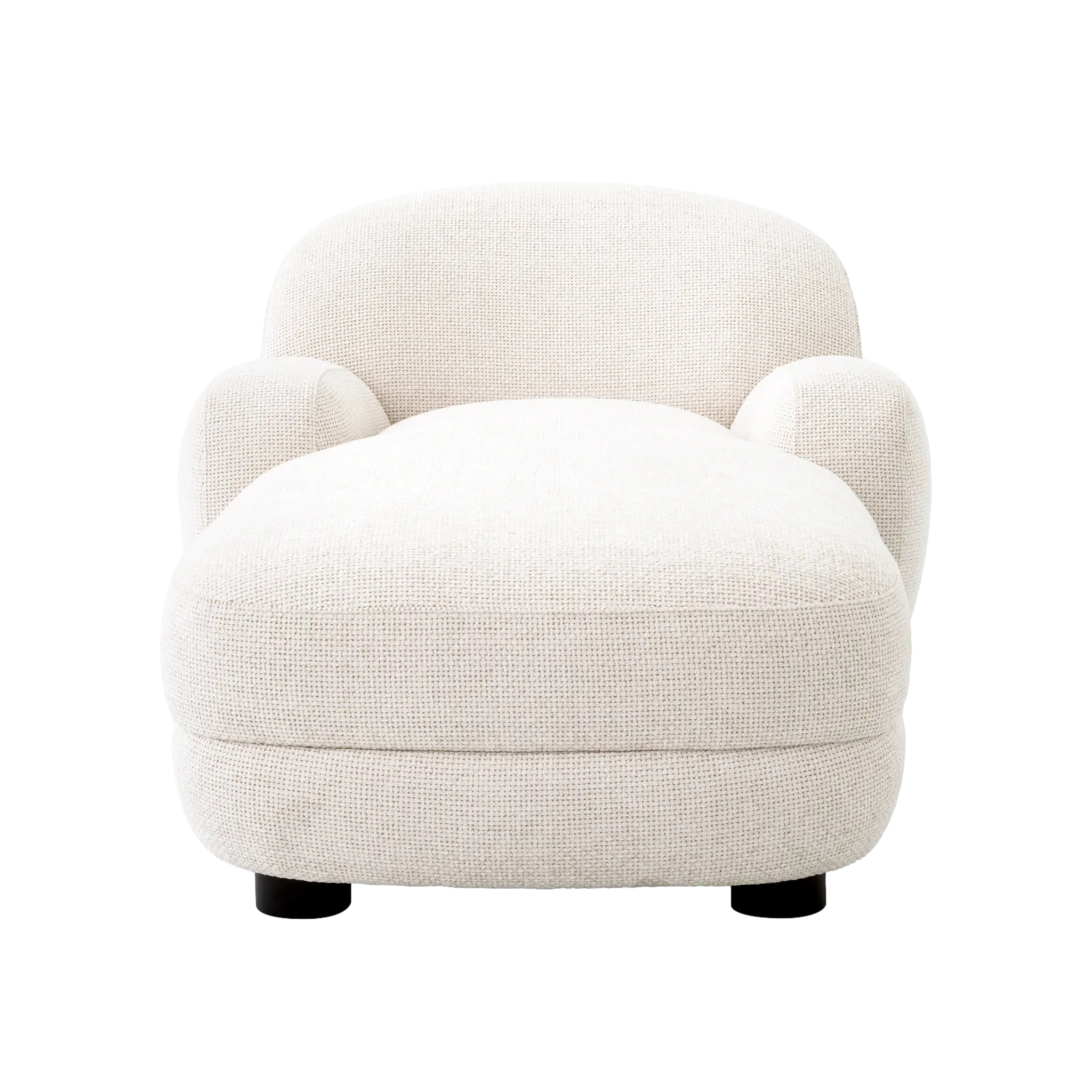 Udine Chaise Lounge in Ivory