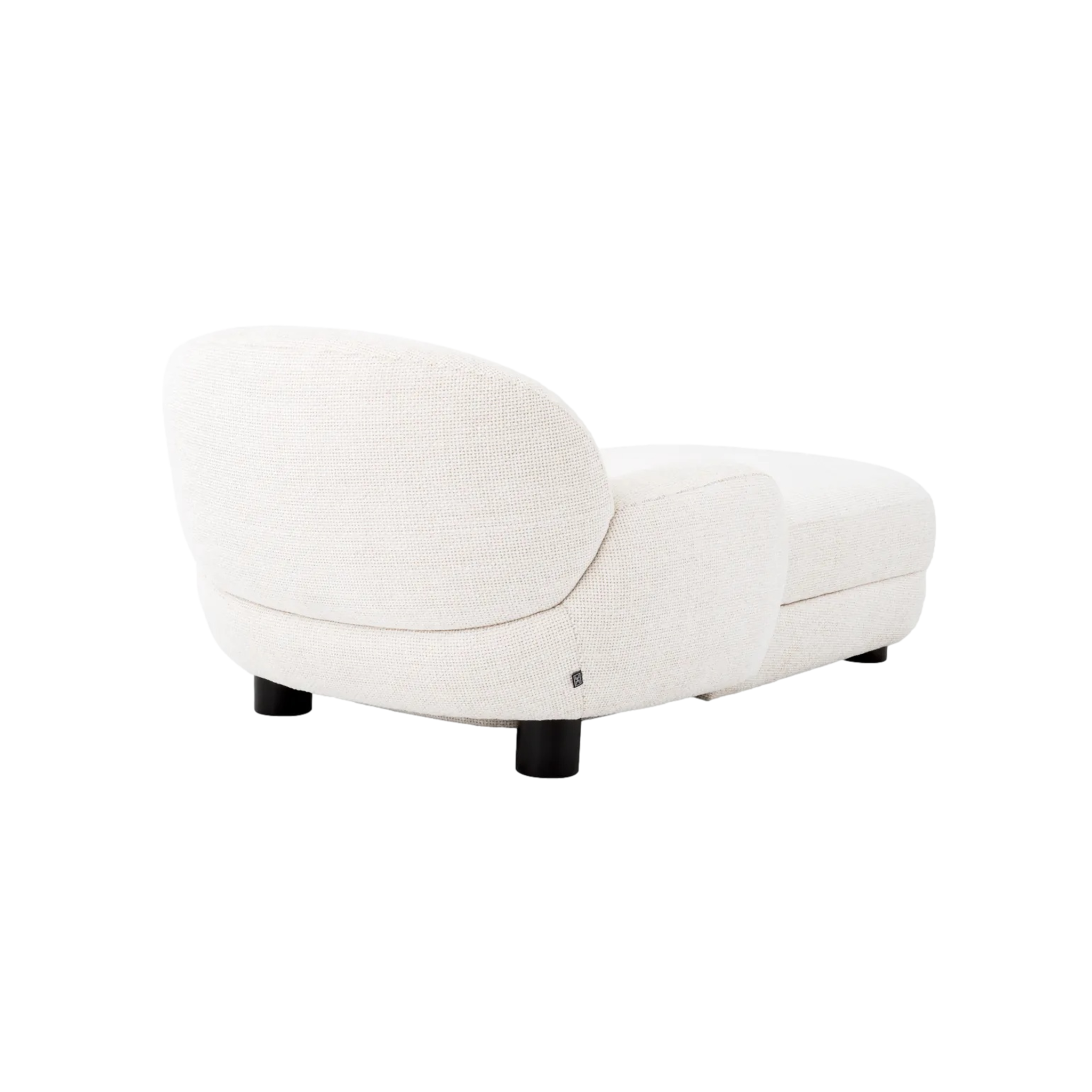 Udine Chaise Lounge in Ivory