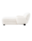 Udine Chaise Lounge in Ivory