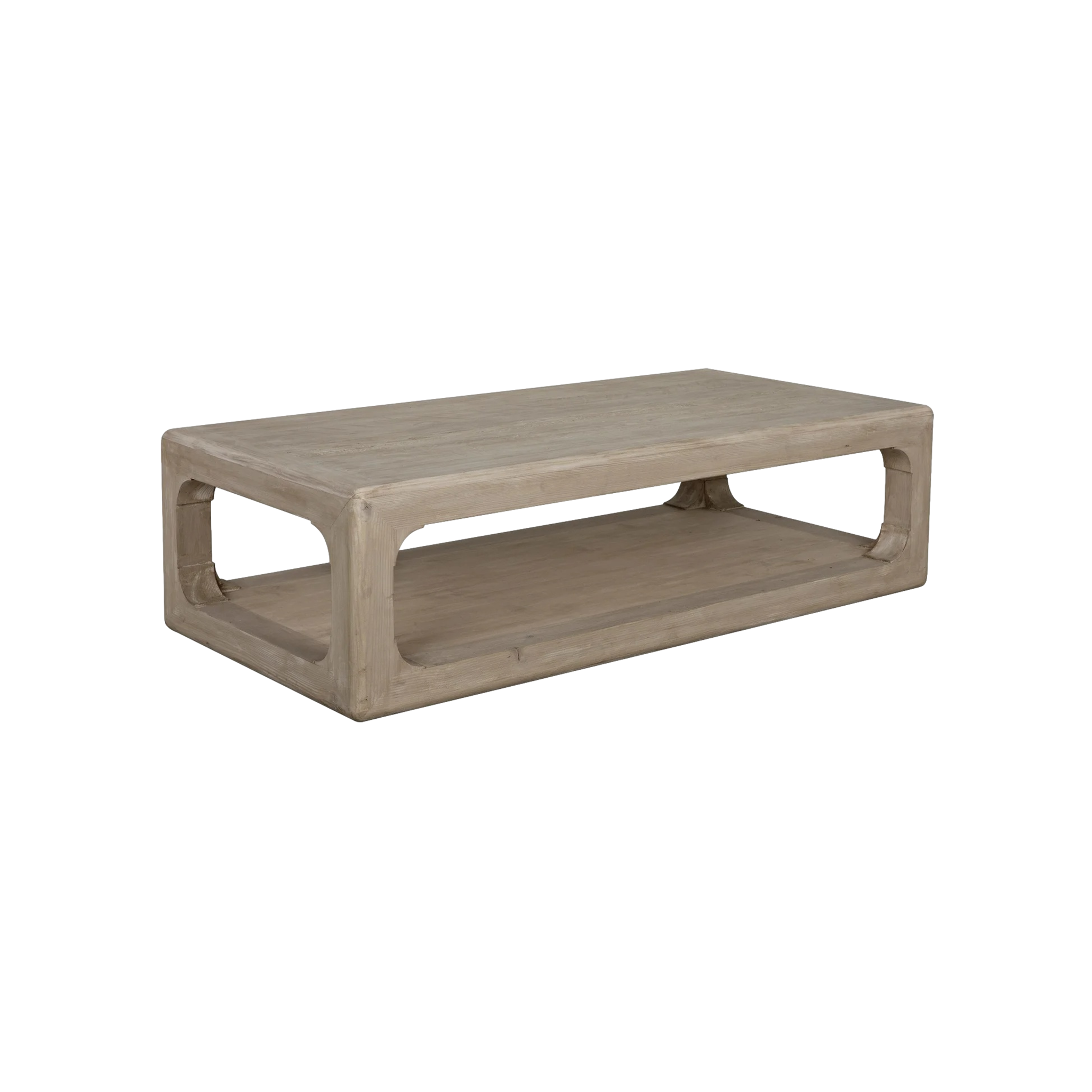 Jean Coffee Table in Gray Wash