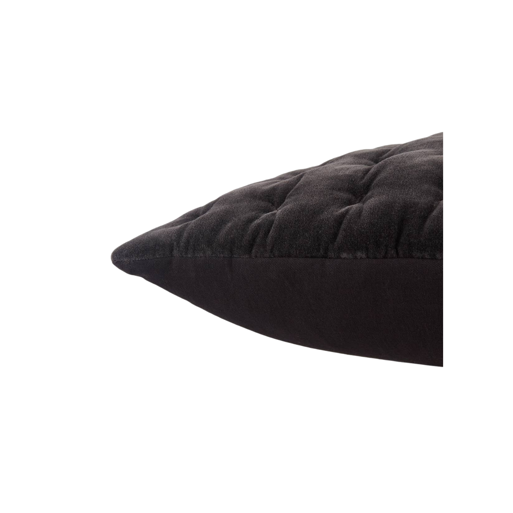 Quilted Pillow (Black)