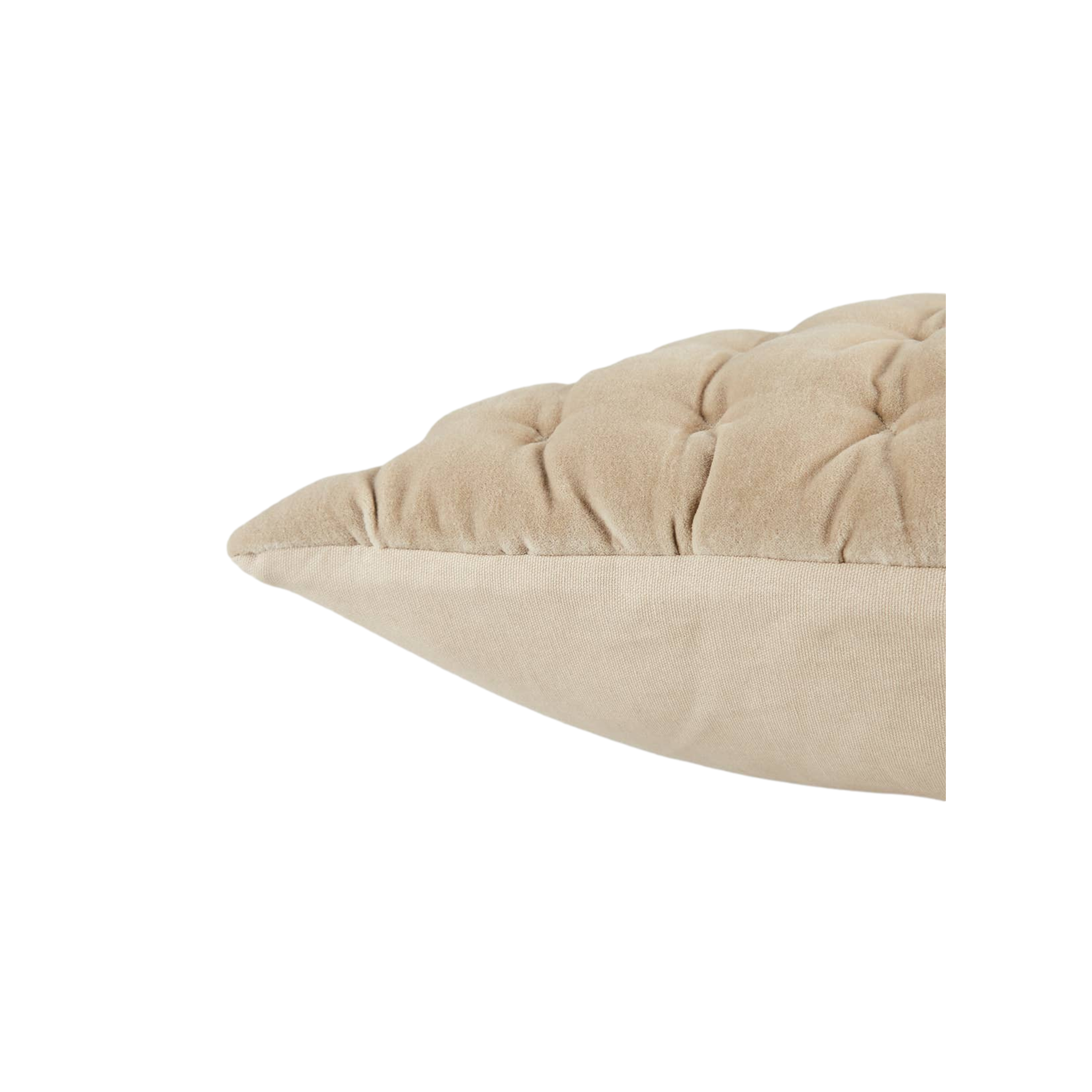 Quilted Pillow (Cream)