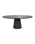 Sadler Oval Dining Table (Black)