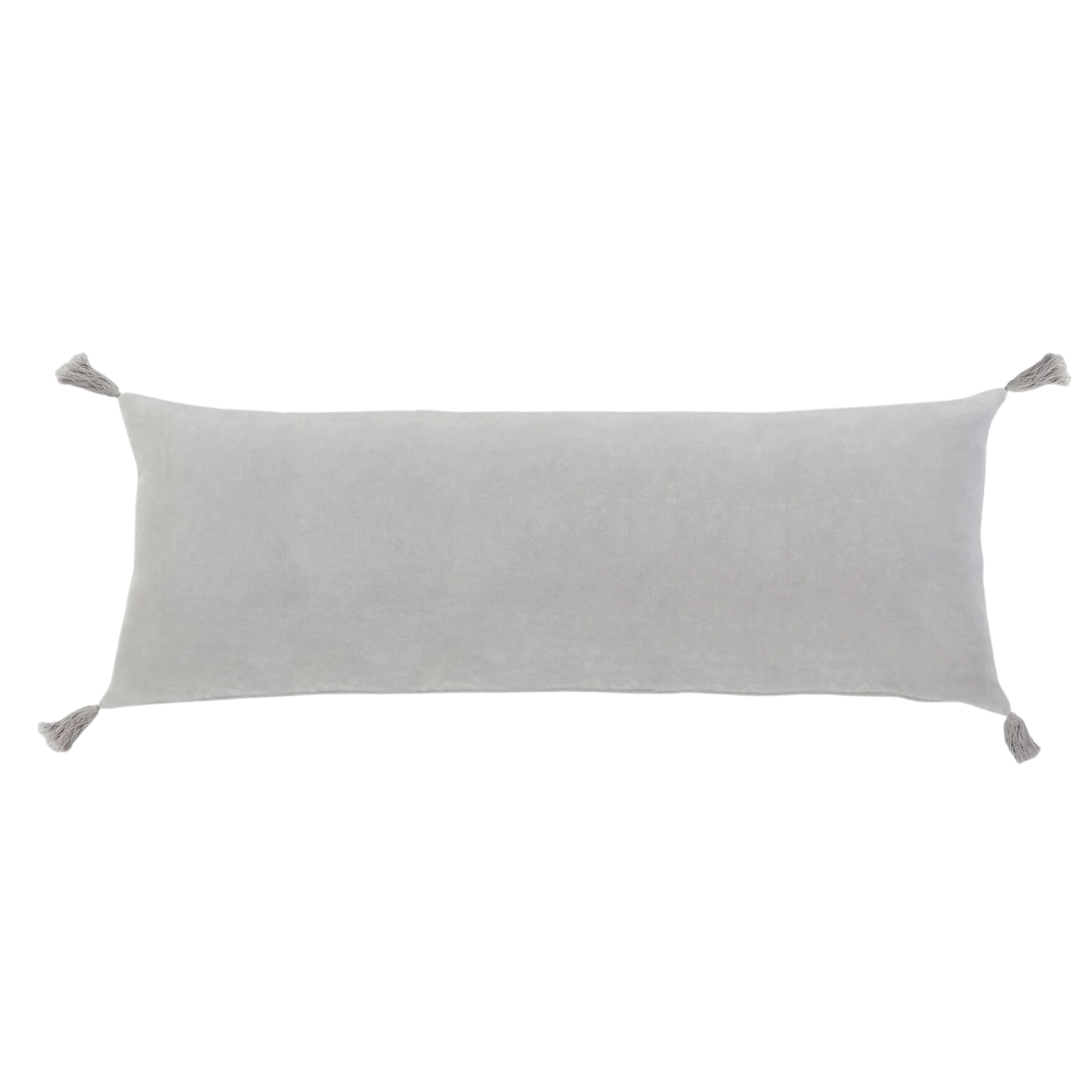 Bianca Body Pillow in Light Grey